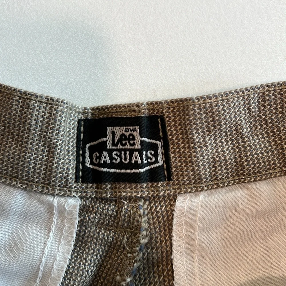 Lee Casuals‎ - 12p, beige tan slacks, vintage